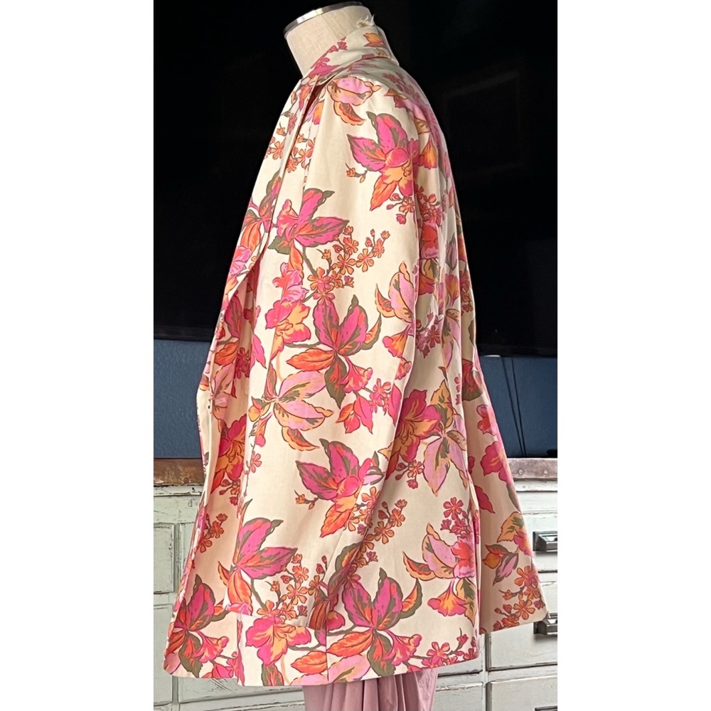 Anthropologie Dolan Floral Blazer 1X - Picture 4 of 12